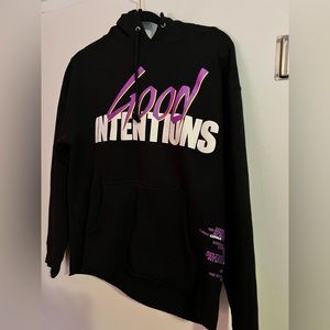 Mens Vlone Black Doves Sweatshirt Hoodie Small